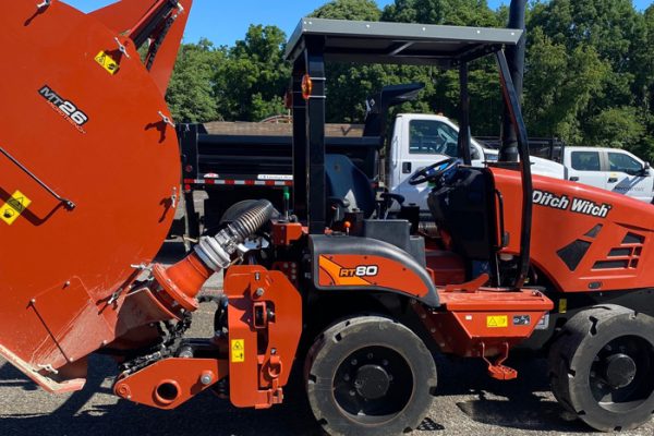 micro-trenching machine